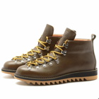 Fracap Men's M120 Ripple Sole Scarponcino Boot in Olive