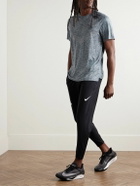 NIKE RUNNING - Stride Dri-FIT ADV Mesh T-Shirt - Blue