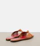 Valentino Garavani Annet leather slides