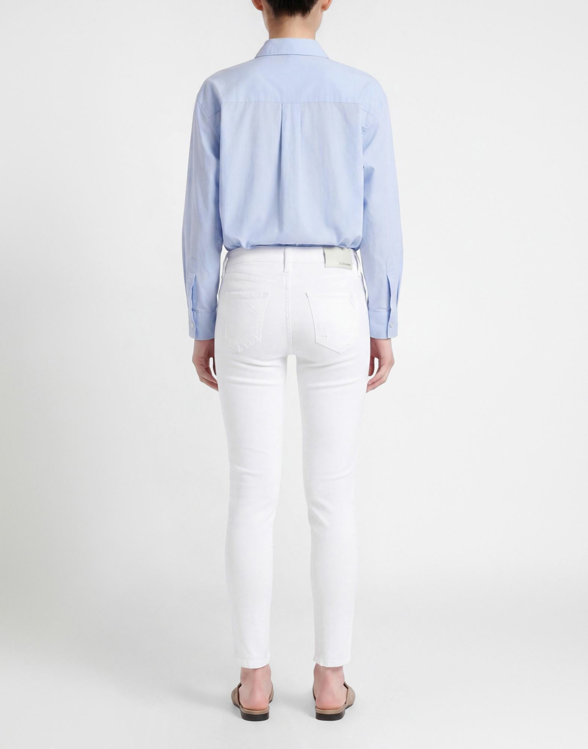 True Religion Womens Jeans in Off white