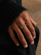HOORSENBUHS - Strut Sterling Silver Diamond Ring - Silver