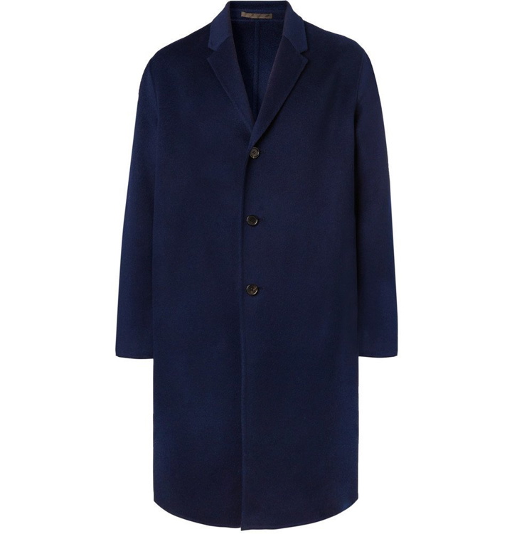 Photo: Acne Studios - Chad Oversized Wool and Cashmere-Blend Coat - Men - Navy