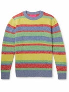 The Elder Statesman - Striped Cashmere Sweater - Multi