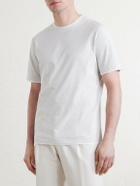 Brunello Cucinelli - Layered Cotton-Jersey T-Shirt - Gray
