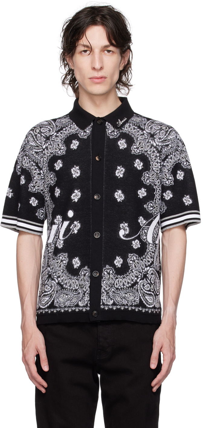 AMIRI Black Paisley Shirt Amiri