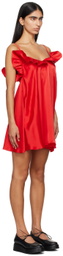 Kika Vargas Red Joan Minidress