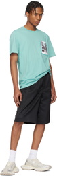 Helmut Lang Black Jacquard Car Shorts