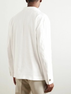 Lardini - Linen-Blend Overshirt - White