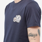Moncler Men's Multi Logo T-Shirt in Navy
