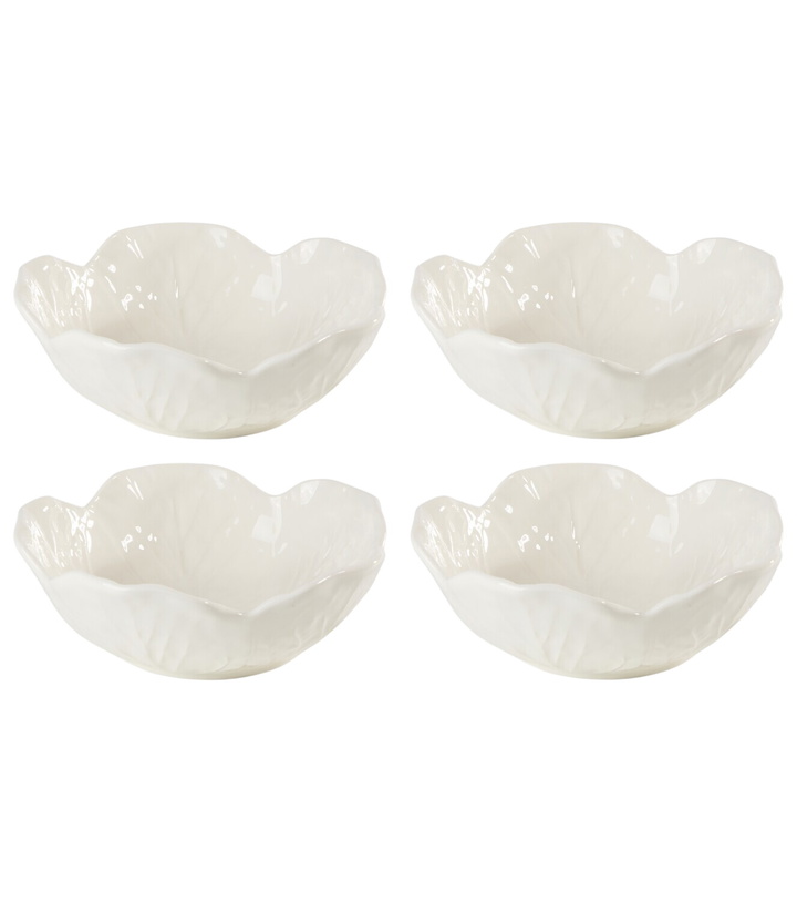 Photo: Bordallo Pinheiro Cabbage set of 4 ceramic bowls