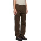 C.P. Company Khaki Stretch Sateen Regular Cargo Pants