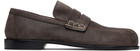 JW Anderson Brown Paw Loafers