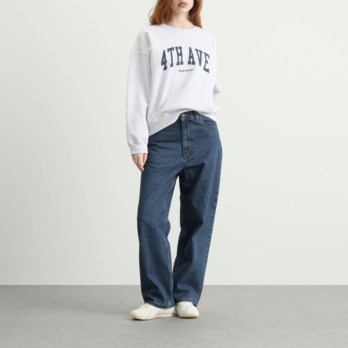 4th & Reckless Women's Avenue Sweatshirt in Grey