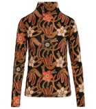 Ulla Johnson Aurelia printed turtleneck top