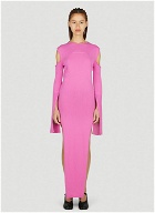Rick Owens - Cut Out Knit Dress in Pink