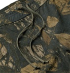 John Elliott - Panorama Slim-Fit Camouflage-Print Cotton-Ripstop Cargo Trousers - Green