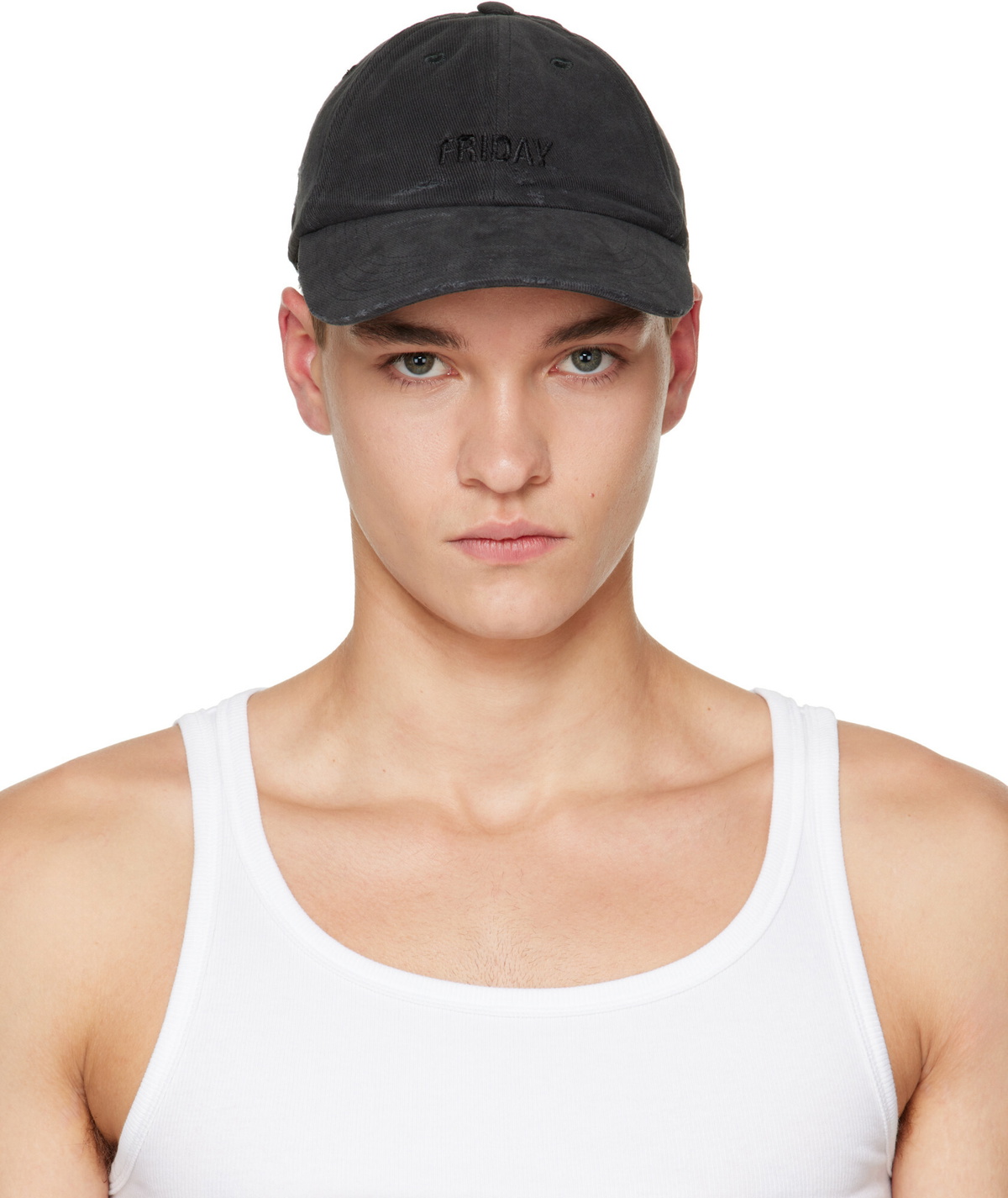 VETEMENTS Black Nano Logo Cap Vetements