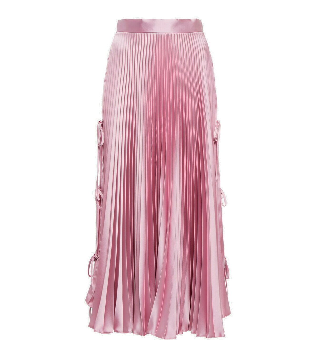 Christopher Kane - Printed pleated midi skirt Christopher Kane