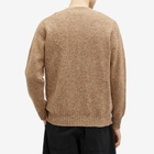 Jamieson's of Shetland Men's Crew Knit in Camel