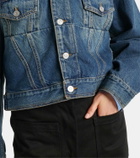 Victoria Beckham Cropped denim jacket