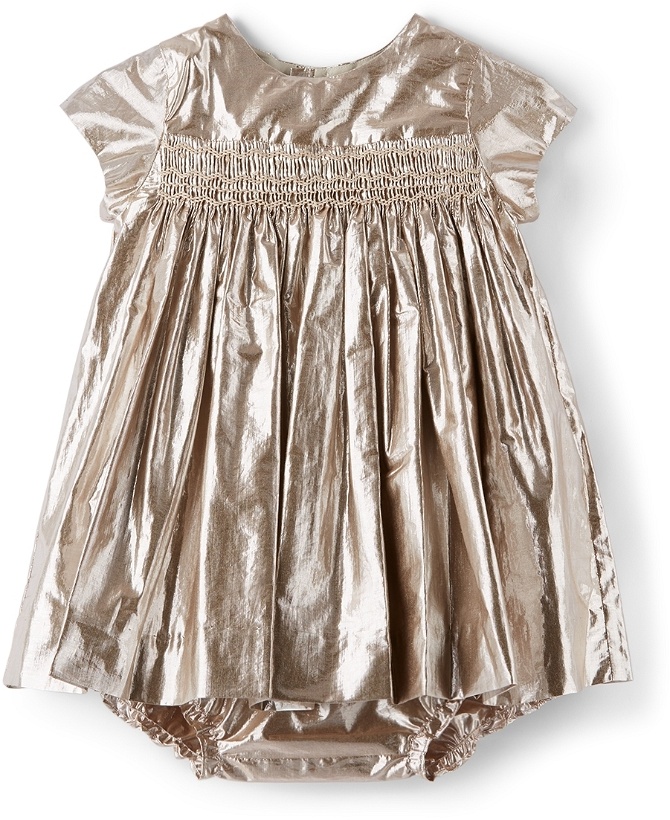 Photo: Bonpoint Baby Metallic Maruska Dress Set
