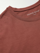Derek Rose - Basel Stretch Micro Modal T-Shirt - Brown