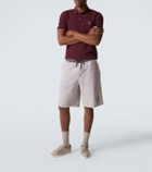 Brunello Cucinelli Logo cotton piqué polo shirt