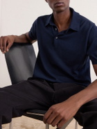 Kiton - Cotton Polo Shirt - Blue