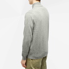 Polo Ralph Lauren Men's Lambswool Half Zip Knit in Fawn Grey Heather