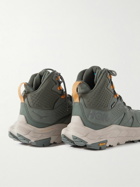 Hoka One One - Anacapa Nubuck-Trimmed GORE-TEX Hiking Boots - Green