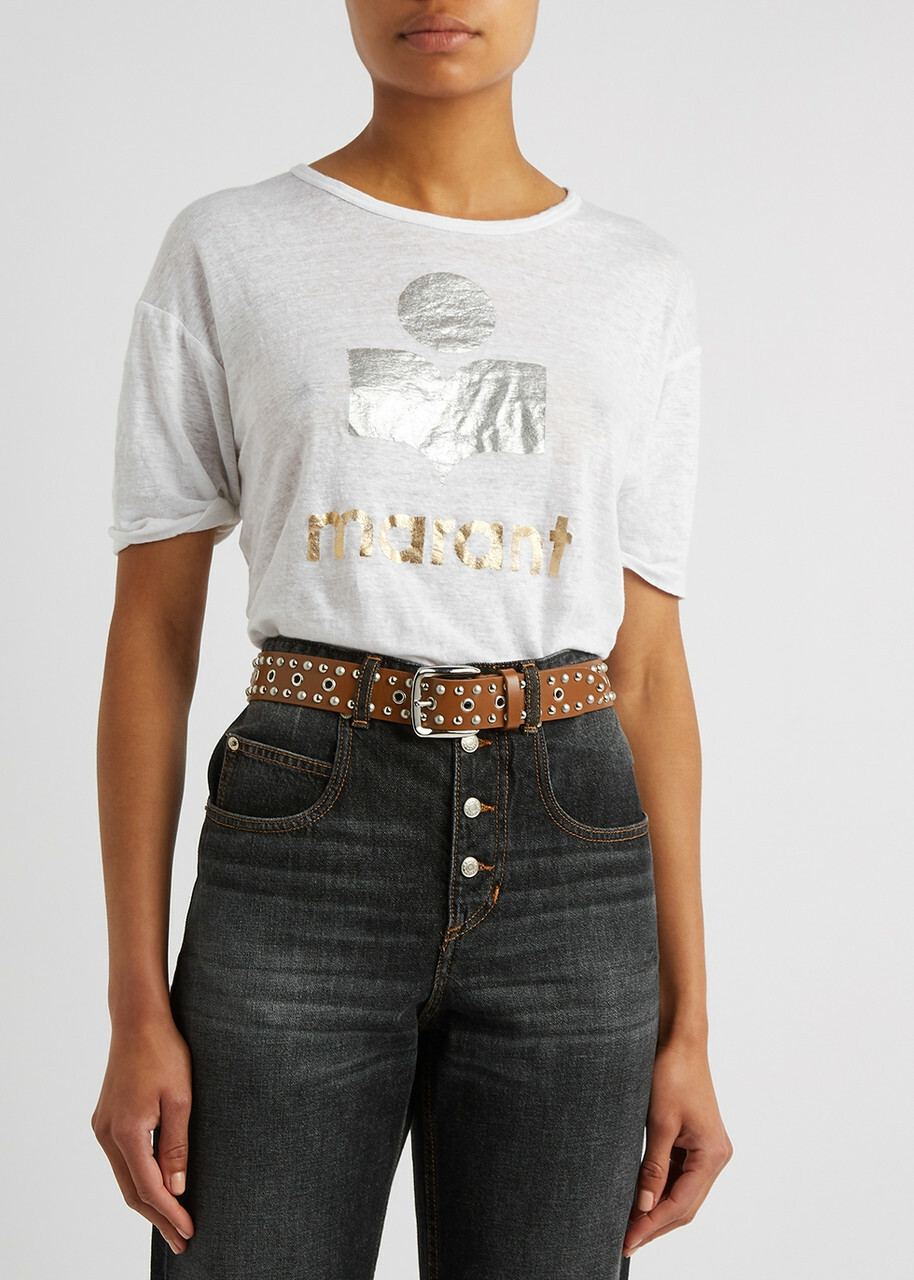 Isabel Marant étoile Rica Studded Leather Belt