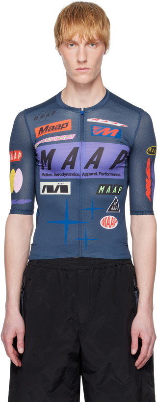 Photo: MAAP Navy Drome Pro Air Jersey 3.0 T-shirt