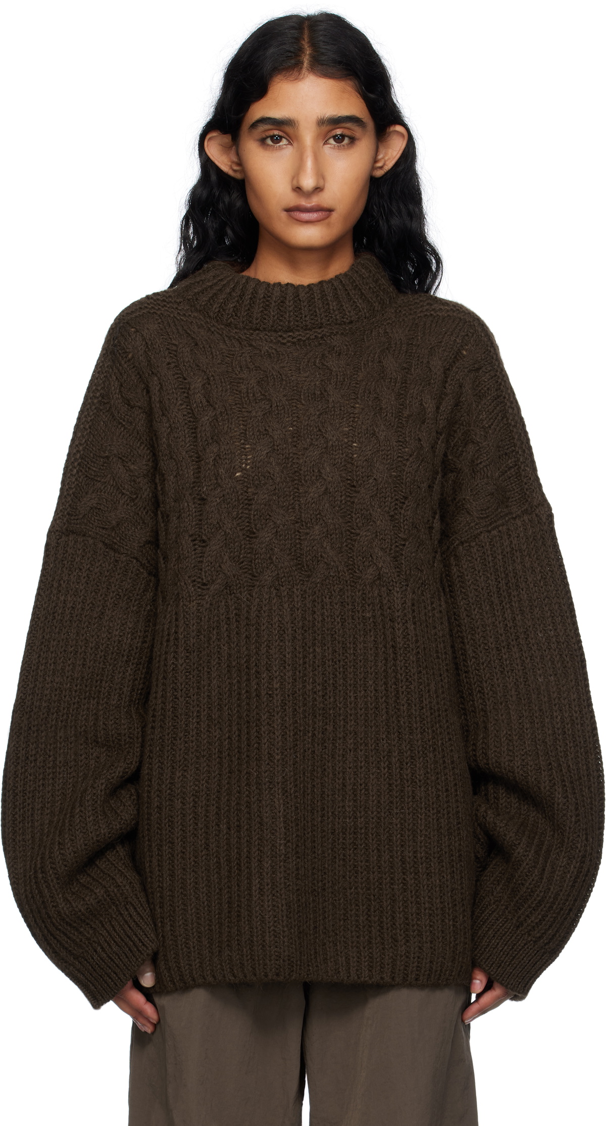 トップス CECILIE BAHNSEN JACQUELINE CARDIGAN Cecilie Bahnsen Navy Jacqueline Cardigan Cecilie Bahnsen