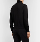 Ermenegildo Zegna - Slim-Fit Cashmere and Silk-Blend Rollneck Sweater - Black