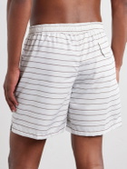 Eleventy - Straight-Leg Striped Swim Shorts - Neutrals