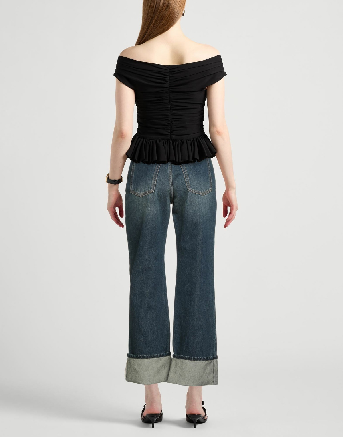 Mcqueen Womens Jeans in Blue