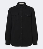 God's True Cashmere Cashmere shirt with spinels