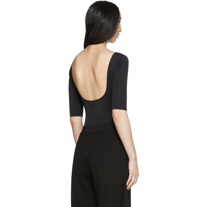 Ernest Leoty Black Isaure Bodysuit