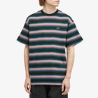 WTAPS Men's 26 Striped T-Shirt in Green