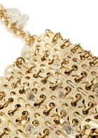 Rabanne Iconic Nano 1969 Crystal-embellished Disc Shoulder bag - Gold - One Size