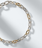 David Yurman DY Madison® 925 sterling silver and 18kt gold bracelet