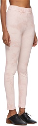 Raquel Allegra Pink Tie-Dye Leggings