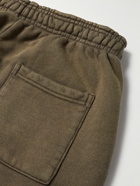 Entire Studios - Tapered Garment-Dyed Cotton-Jersey Sweatpants - Brown