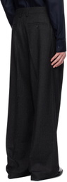 Filippa K Gray Wide-Leg Trousers