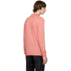 Paul Smith Pink Merino Wool Gentlemen Polo