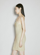 Isa Boulder Sleeveless Cereal Knit Dress