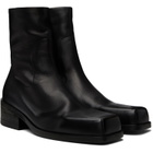 Marsèll Black Cassello Ankle Boots