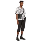 Stay Made SSENSE Exclusive Black and White Hawaiian Short Sleeve Shirt