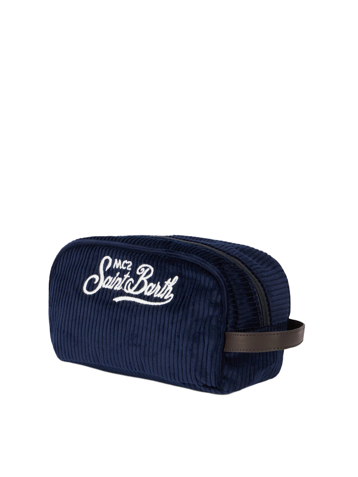 MC2 Saint Barth Blue Corduroy Beauty Case