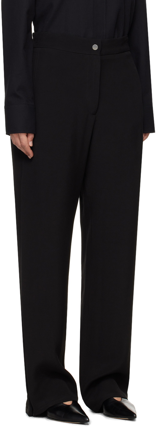 Studio Nicholson Black Rush Trousers Studio Nicholson